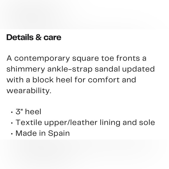 Stuart Weitzman Gold Block Heel Sandals - Picture 8 of 8